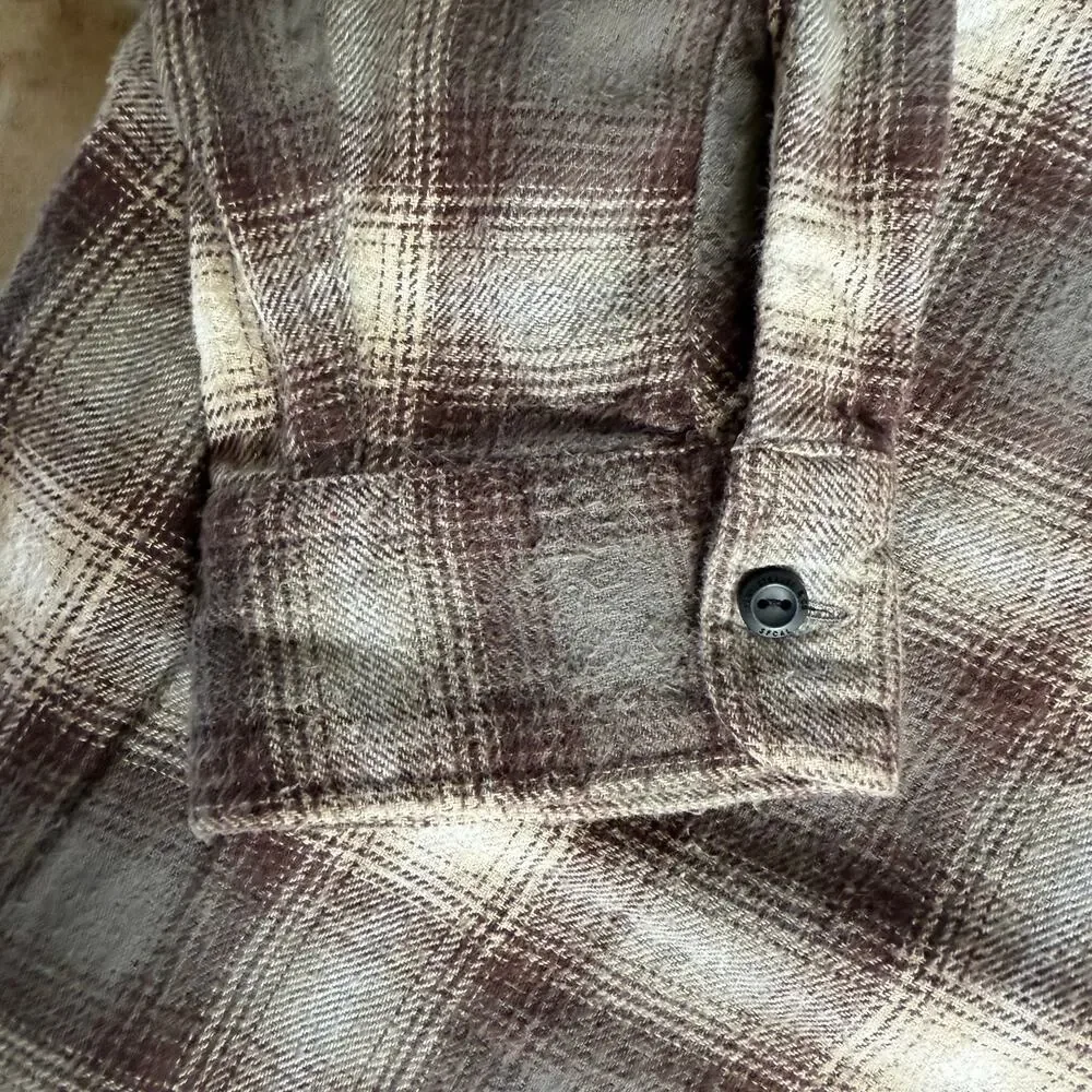 Levi's Flannel Long Sleeve Shirt Button Up Mens Size‎ 3XL 100% Cotton Gorpcore